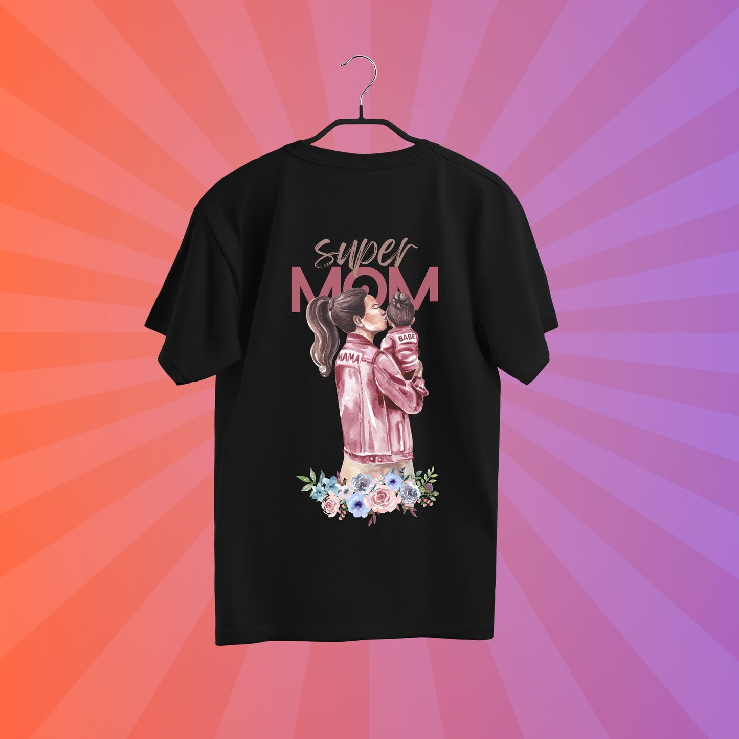 Super Moms Print on Demand T-Shirts