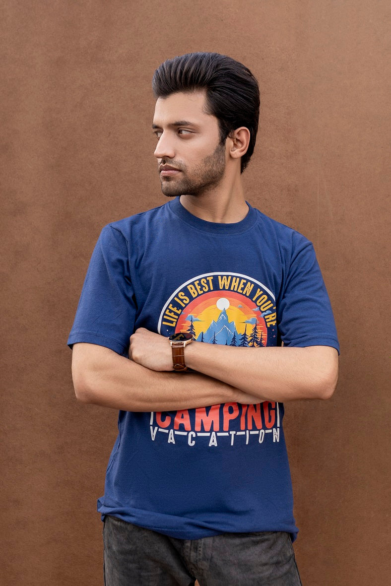 Vacation Blue T-Shirt