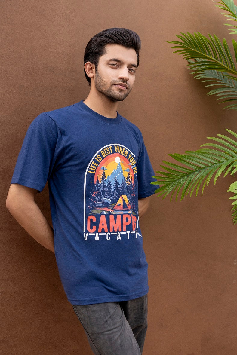 Vacation Blue T-Shirt