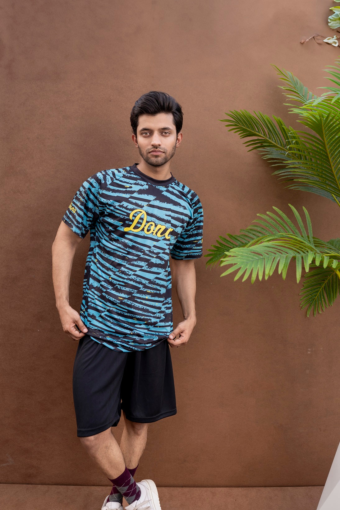 Dri-Fit Printed Summer Tracksuit - Shorts