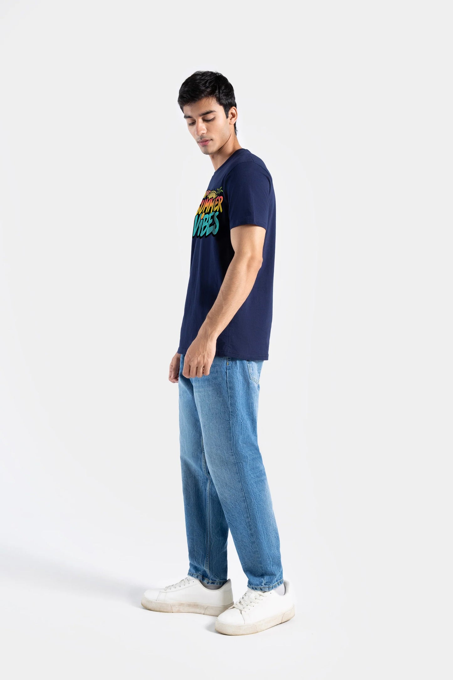 Summer Vibes Blue T-Shirt