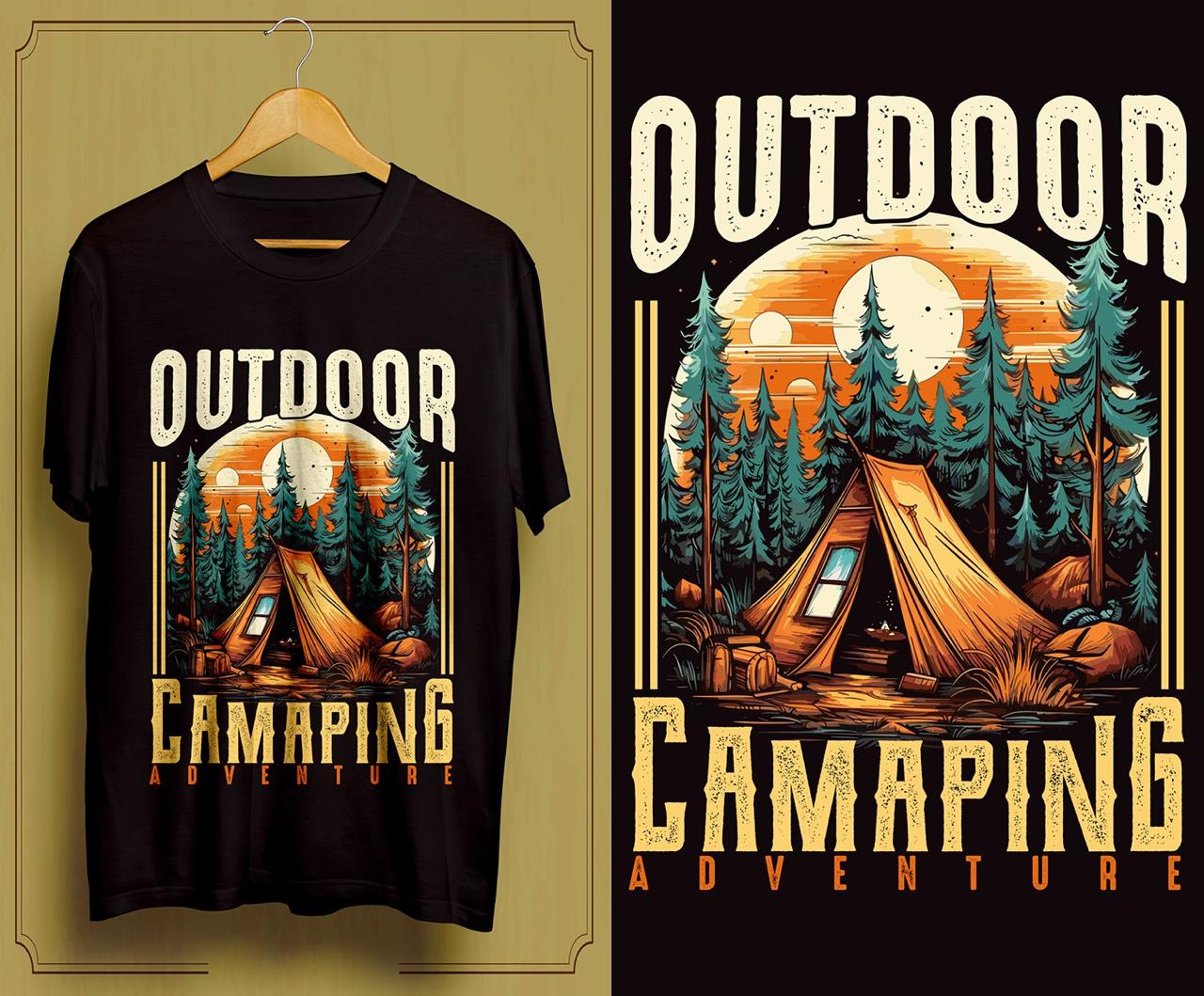 Dona Outdoor Camping T-Shirt