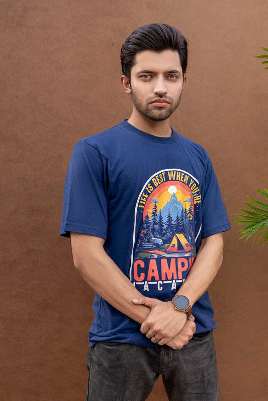 Vacation Blue T-Shirt