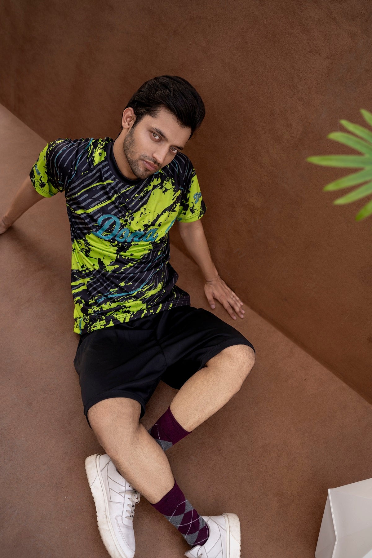 Dri-Fit Printed Summer Tracksuit - Shorts