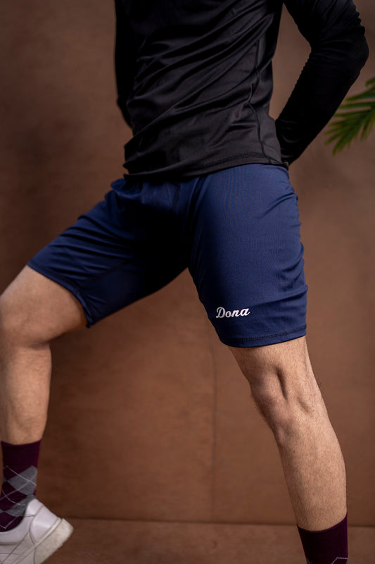 Men Sports Blue Shorts